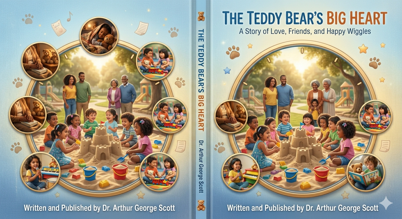 The Teddy Bear's Big Heart: A Story of Love, Friends, and Happy Wiggles